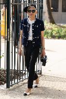PFW - Chanel Outside Arrivals