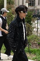 PFW - Chanel Outside Arrivals