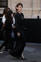 PFW - Georgio Armani Outside Arrivals