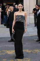 PFW - Georgio Armani Outside Arrivals