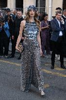 PFW - Georgio Armani Outside Arrivals