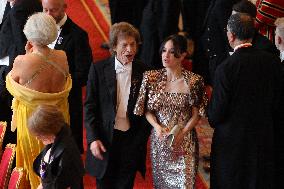 State Banquet At Windsor Castle