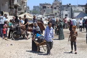 Gaza Airstrike Aftermath - Injured Child in Jabalia