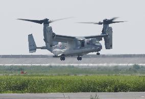 Japan's new Osprey base on Kyushu