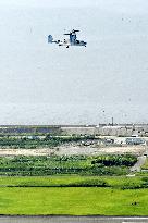 Japan's new Osprey base on Kyushu