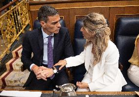 Sánchez Addresses Corruption and EU Matters in Plenary - Madrid