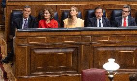 Sánchez Addresses Corruption and EU Matters in Plenary - Madrid