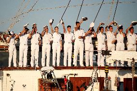 Princess Leonor s Stopover in Ferrol Aboard the Elcano - Spain