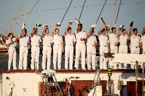 Princess Leonor s Stopover in Ferrol Aboard the Elcano - Spain