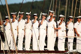 Princess Leonor s Stopover in Ferrol Aboard the Elcano - Spain