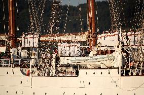 Princess Leonor s Stopover in Ferrol Aboard the Elcano - Spain