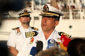 Princess Leonor s Stopover in Ferrol Aboard the Elcano - Spain