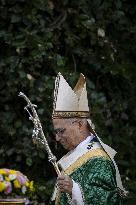 Pope Leo XIV Celebrates Holy Mass - Italy