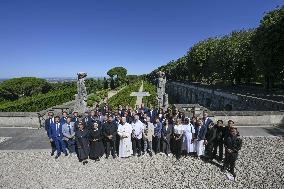 Pope Leo XIV Celebrates Holy Mass - Italy