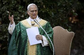 Pope Leo XIV Leads Mass at The Summer Residence - Castel Gandolfo