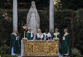Pope Leo XIV Leads Mass at The Summer Residence - Castel Gandolfo