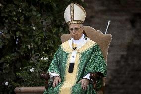 Pope Leo XIV Leads Mass at The Summer Residence - Castel Gandolfo