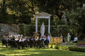 Pope Leo XIV Leads Mass at The Summer Residence - Castel Gandolfo