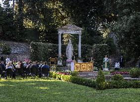 Pope Leo XIV Leads Mass at The Summer Residence - Castel Gandolfo