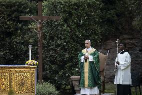 Pope Leo XIV Leads Mass at The Summer Residence - Castel Gandolfo
