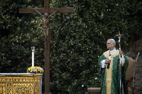 Pope Leo XIV Leads Mass at The Summer Residence - Castel Gandolfo