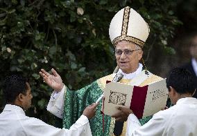 Pope Leo XIV Leads Mass at The Summer Residence - Castel Gandolfo