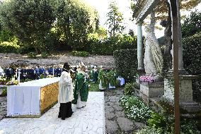 Pope Leo XIV Leads Mass at The Summer Residence - Castel Gandolfo