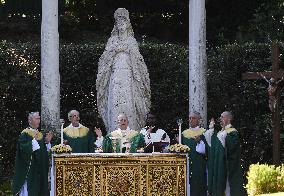 Pope Leo XIV Leads Mass at The Summer Residence - Castel Gandolfo