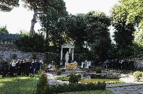 Pope Leo XIV Leads Mass at The Summer Residence - Castel Gandolfo