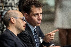 President Macron At AI Summit At Imperial College - London