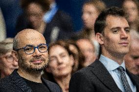 President Macron At AI Summit At Imperial College - London