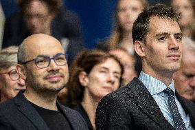 President Macron At AI Summit At Imperial College - London