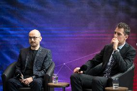 President Macron At AI Summit At Imperial College - London