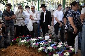Funeral for Israeli Soldier in Jerusalem - Israel