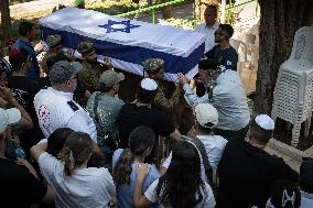 Funeral for Israeli Soldier in Jerusalem - Israel