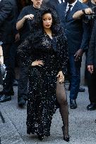 PFW Balenciaga Outside Arrivals NB