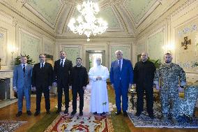 Pope Leo XIV Meets Volodymyr Zelensky in Castel Gandolfo
