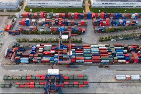 Beijing-Hangzhou Grand Canal Huai 'an Container Terminal
