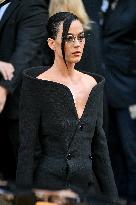 PFW Balenciaga Outside Arrivals