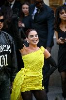 PFW Balenciaga Outside Arrivals