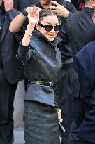 PFW Balenciaga Outside Arrivals