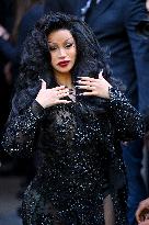 PFW Balenciaga Outside Arrivals