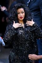 PFW Balenciaga Outside Arrivals