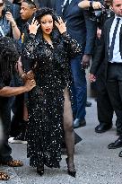 PFW Balenciaga Outside Arrivals