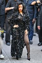 PFW Balenciaga Outside Arrivals