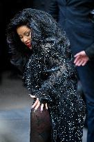 PFW Balenciaga Outside Arrivals