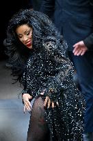 PFW Balenciaga Outside Arrivals