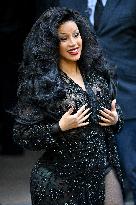 PFW Balenciaga Outside Arrivals