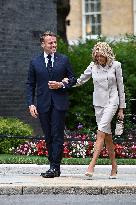 Macron at 10 Downing Street - London