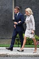 Macron at 10 Downing Street - London